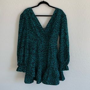 Leopard Print Mini Dress from Double Crazy